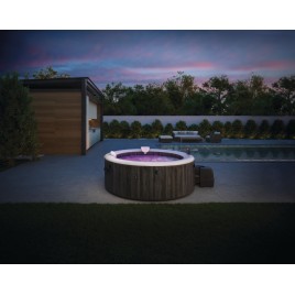 INTEX PureSpa Greywood Bubble Deluxe Wanna z hydromasażem dla 4 osób S2 28440