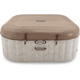 INTEX PureSpa Chevron Bubble Deluxe spa z hydromasażem dla 4 osób S2 28446NP