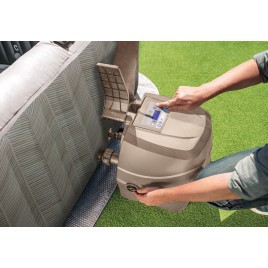 INTEX PureSpa Chevron Bubble Deluxe spa z hydromasażem dla 4 osób S2 28446NP