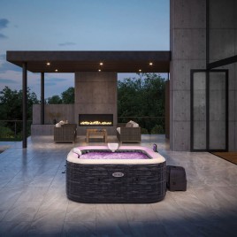 INTEX PureSpa Greystone Bubble Deluxe spa z hydromasażem dla 4 osób S2 28450