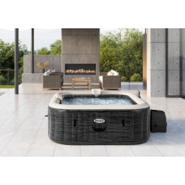 INTEX PureSpa Greystone Bubble Deluxe Wanna z hydromasażem dla 6 osób S2 28452NP