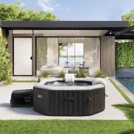 INTEX PureSpa Jet & Bubble Deluxe Octagon spa z hydromasażem dla 4 osób S1 28458