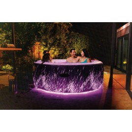 INTEX PureSpa Glow Deluxe Bubble spa z hydromasażem dla 4 osób S2 28494NP