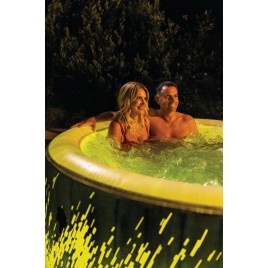 INTEX PureSpa Glow Deluxe Bubble spa z hydromasażem dla 4 osób S2 28494NP