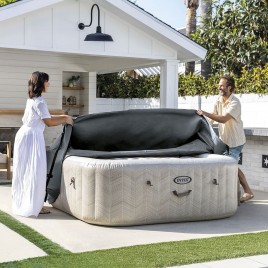 INTEX Kwadratowa pokrywa do wanny z hydromasażem dla 4 osób 175 x 72 cm 28534