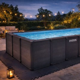 INTEX Mata/Podłoga Puzzle pod basen 50 x 50 x 0,5 cm 8 szt 29084