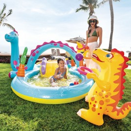 INTEX Dinoland Plac zabaw 302 x 229 x 112 cm 57135NP