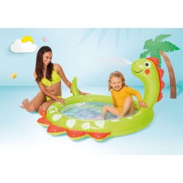 INTEX Basen dmuchany dinozaur z fontanną 119x109x66cm 58437NP