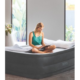 INTEX QUEEN COMFORT-PLUSH HIGH-RISE Materac dmuchany 152 x 203 x 56 cm 64418ND