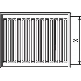 Kermi Therm X2 Profil-K Grzejnik kompaktowy 22 700 / 1400 FK0220701401N1K