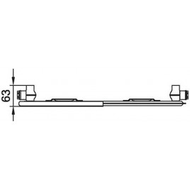 Kermi Therm X2 LINE-K Grzejnik kompaktowy 10 405 x 2005 PLK100402001N1K