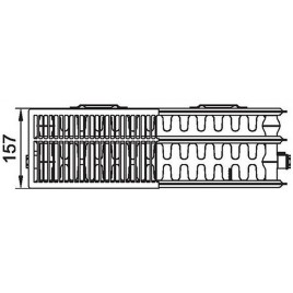 Kermi Therm X2 LINE-K Grzejnik kompaktowy 33 305 x 605 PLK330300601N1K