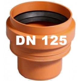 OSMA KGUS Przejściówka kanalizacyjna DN 125, kamionka/PVC 221830