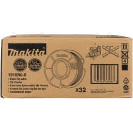 Makita 1915N0-0 Drut do wiązania zbrojeń 1,6 mm x 30m 32 szt.