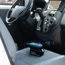 Makita 1916D9-8 Ładowarka DC18SJ z przewodem USB-PD