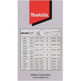 MAKITA 191H01-8 Łańcuch tnący 30cm, 1,1mm, 043" 3/8"LP