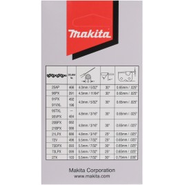 Makita 191H23-8 Łańcuch tnący 38cm, 1.3mm .050" .325"