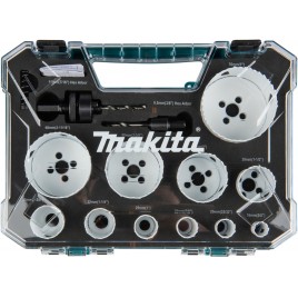 Makita D-82959 Zestaw otwornic bimetalowych BiM, 14 elementów w walizce
