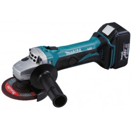 Makita DGA452RTJ Akumulatorowa szlifierka kątowa 115 mm LXT (2x5,0Ah/18V) Makpac