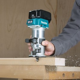 Makita DRT50ZJX2 Akumulatorowa frezarka wielofunkcyjna Li-ion LXT 18V, bez akum, Makpac