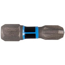 Makita E-03187 Końcówka wkrętakowa skrętna Impact Premier, PZ3, 25 mm, 1/4", 2 szt.