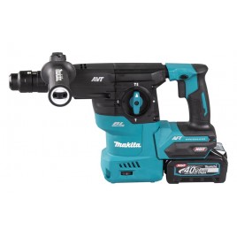 Makita HR009GU202 Akumulatorowa młotowiertarka SDS-Plus AWS XGT (2x4,0Ah/40V), walizka