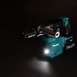 Makita HR009GU202 Akumulatorowa młotowiertarka SDS-Plus AWS XGT (2x4,0Ah/40V), walizka
