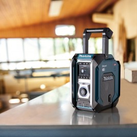 Makita MR007GZ Aku. radio budowlane DAB/DAB+ EQ+SUB, Bluetooth CXT, LXT, XGT (12V-40V)