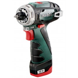 Metabo PowerMaxx BS Basic Set Wiertarko-wkrętarka akumulatorowa ( 12V, 2x 2 Ah) 600080710