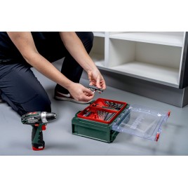 Metabo PowerMaxx BS Basic Set Wiertarko-wkrętarka akumulatorowa ( 12V, 2x 2 Ah) 600080710