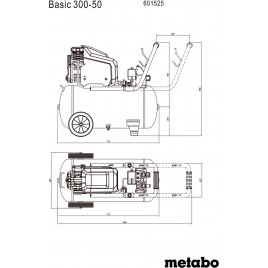 Metabo Basic 300-50 Sprężarka 601525000
