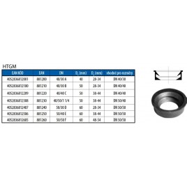 OSMA HTGM mankiet gumowy DN 50/30 881240