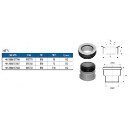 OSMA HTRi redukcja wewnętrzna DN 110/110 115750
