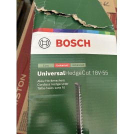 WYPRZEDAŻ BOSCH UniversalHedgeCut 18V-55 Sekator aku 0600849J01 USZKODZONE OPAKOWANIE