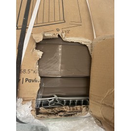 WYPRZEDAŻ KETER DARWIN 6 x 6 Domek ogrodowy, 190 x 182 x 221 cm 17210353 USZKODZONE