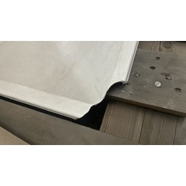 WYPRZEDAŻ ACO Therm Doświetlacz piwniczy, 100 x 130 x 40 cm, uch pieszy 35611 PĘKNIĘTY RÓG