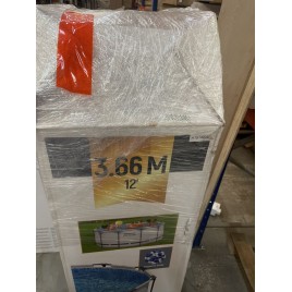 WYPRZEDAŻ BESTWAY Steel Pro Max Basen stelażowy 366 x 122 cm 56420 ROZPAKOWANE