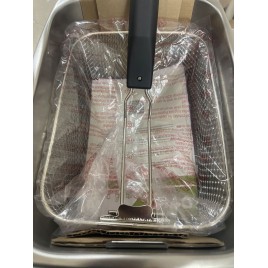 WYPRZEDAŻ DOMO Frytownica ze stali nierdzewnej DO458FR PO SERWISIE