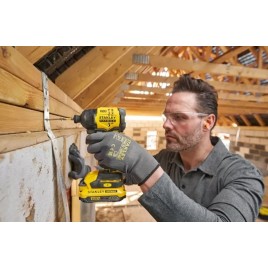 Stanley SFMCF811D1T FatMax V20 Bezszczotkowa zakrętarka udarowa 1/4" (18V/1x2,0Ah) walizka