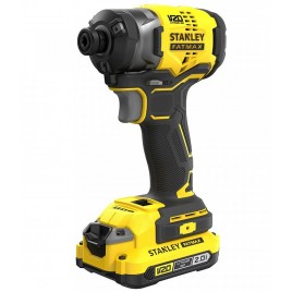 Stanley SFMCF820D2K FatMax V20 Aku zakrętarka udarowa (1/4" 190 Nm) (18V 2x 2,0Ah)