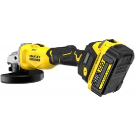 Stanley SFMCG710M1T FatMax V20 Bezszczotkowa szlifierka kątowa 125mm (18V/1x4,0Ah) walizka