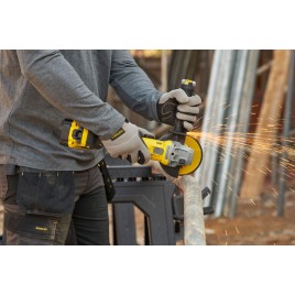 Stanley SFMCG710M1T FatMax V20 Bezszczotkowa szlifierka kątowa 125mm (18V/1x4,0Ah) walizka