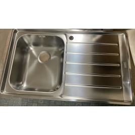 OUTLET Franke Neptun NEX 611/2, 860x510, zlewozmywak stalowy lewy 101.0120.271 USZKODZONY