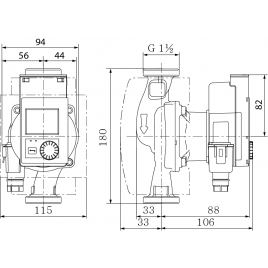 WILO Stratos PICO-Z 25/0,5-4 pompa cyrkulacyjna 4255433