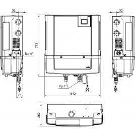 Wilo Rain3-24 EM system do wykorzystania wody deszczowej 2551471