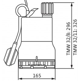 WILO TMW 32/11 Pompa zatapialna do wody zanieczyszczonej 4048414