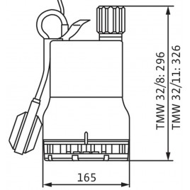 WILO TMW 32/8-10 Pompa zatapialna do wody zanieczyszczonej 4058059