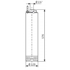 Wilo Sub TWI 5-308DM (3~400 V, 50 Hz) Pompa zanurzeniowa 4104124