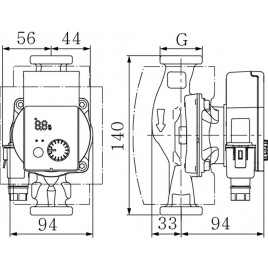 Wilo Yonos Pico-Z 15/0,5-4 140 mm energooszczędna pompka cyrkulacyjna CWU, inox 4255411