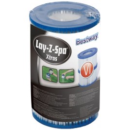 BESTWAY Lay-Z-Spa Filtr do pompy basenowej VI, 2 szt 60311